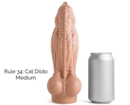 RULE 34- CAT DILDO-2